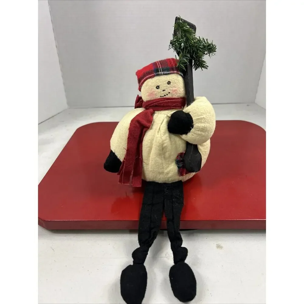 VTG House Of Lloyd Country Snowman‎ House Of Lloyd Christmas Edge Sitter 1994
